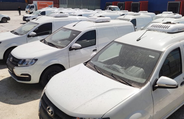 Sinoclima Van Refrigeration Units sold to Kazakhstan